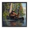 Stupell Industries Mythical Monster in Canoe Floater Framed Canvas Wall Art Design by Jim Baldwin